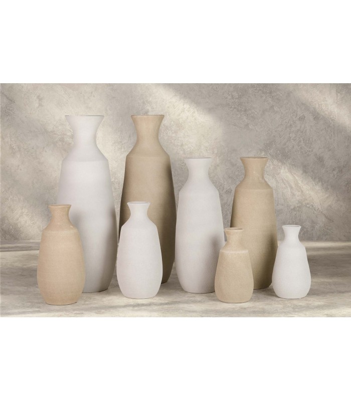 JARRON CERAMICA MARRON 30*30*80CM 168852