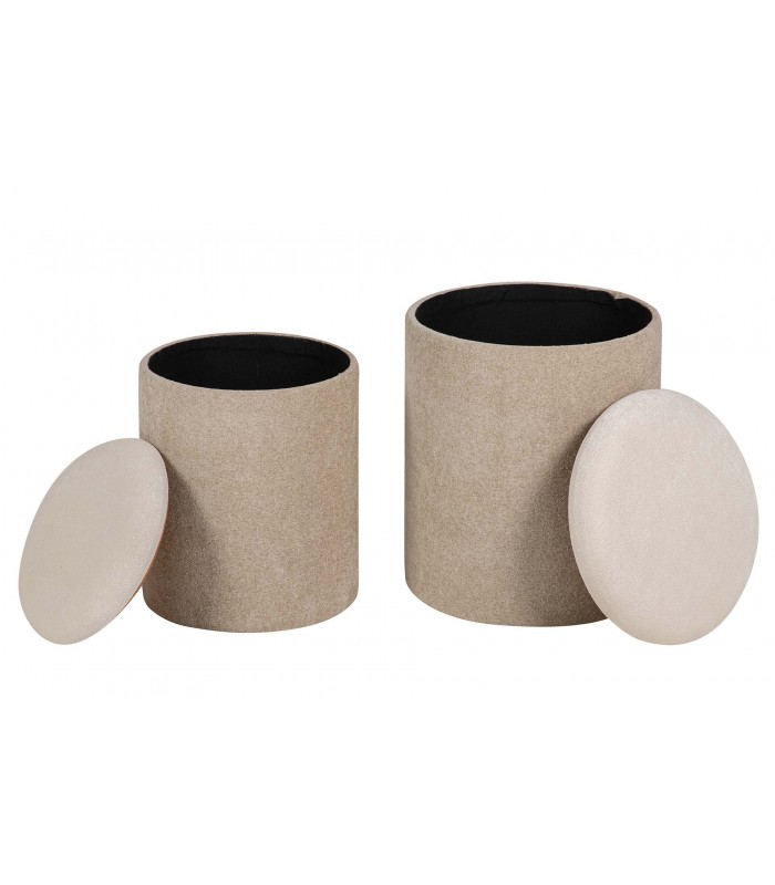 SET/2 PUFFS 36*36*44/31*31*38CM 367135