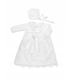 FALDON ENCAJE JULIANA 6-12 MESES 26216