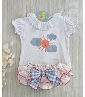 CAMISETA+BRAGUITA SOLES PIO PIO VP463