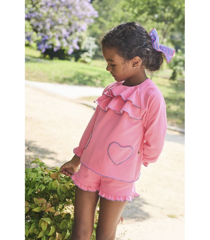 SUDADERA+SHORT PANTERA ROSA LA MARTINICA 10800/1