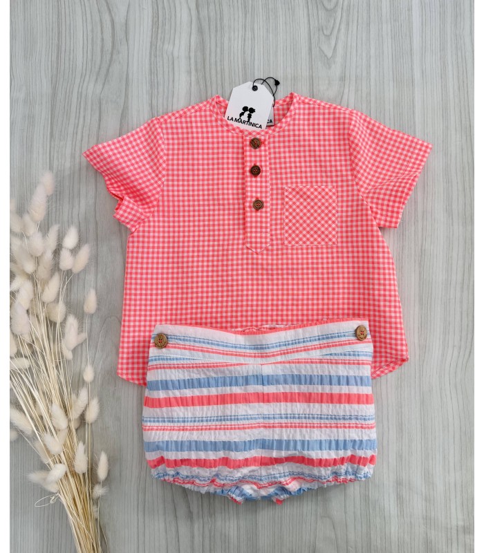 CAMISA+BOMBACHO NIÑO BIKE LA MARTINICA 10448