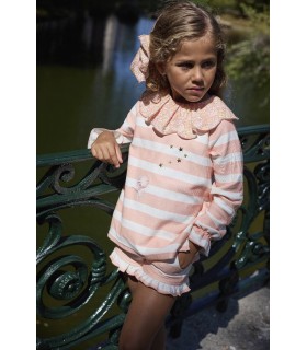SUDADERA+SHORT PEACH LA MARTINICA 10372/3