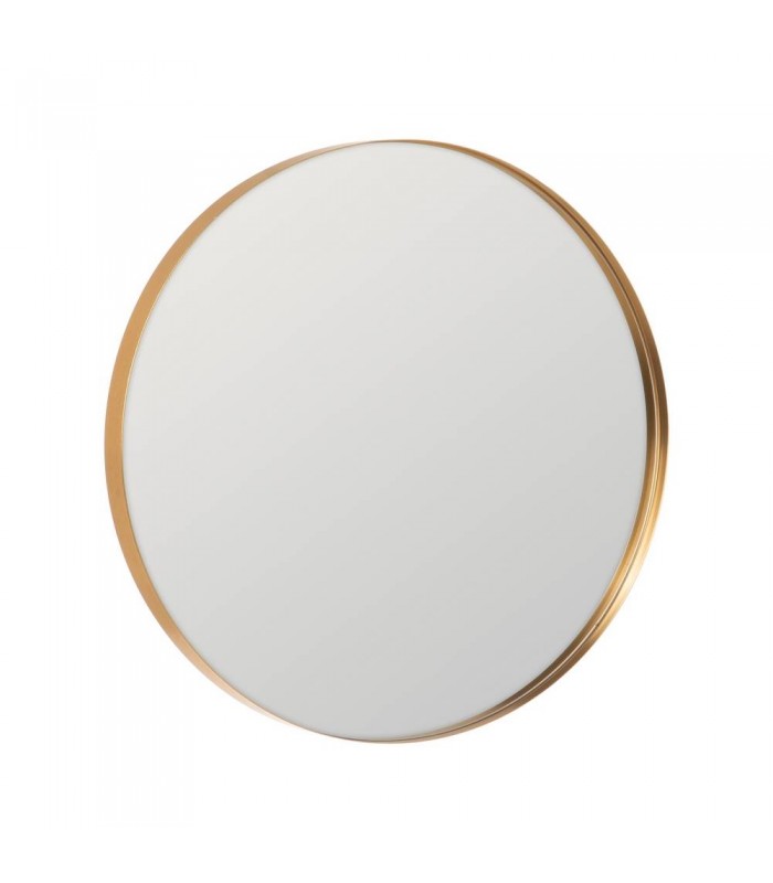 ESPEJO DORADO ALUMINIO 80*80CM 613844