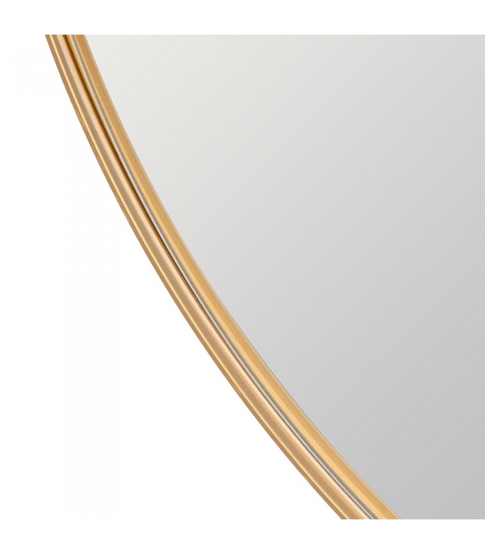 ESPEJO DORADO ALUMINIO 80*80CM 613844