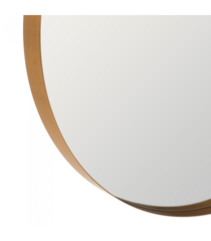 ESPEJO DORADO ALUMINIO 80*80CM 613844