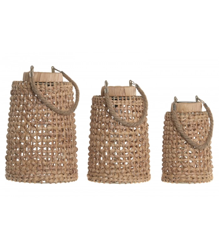 SET/3 LAMPARAS SOLARES FIBRA LA-224169