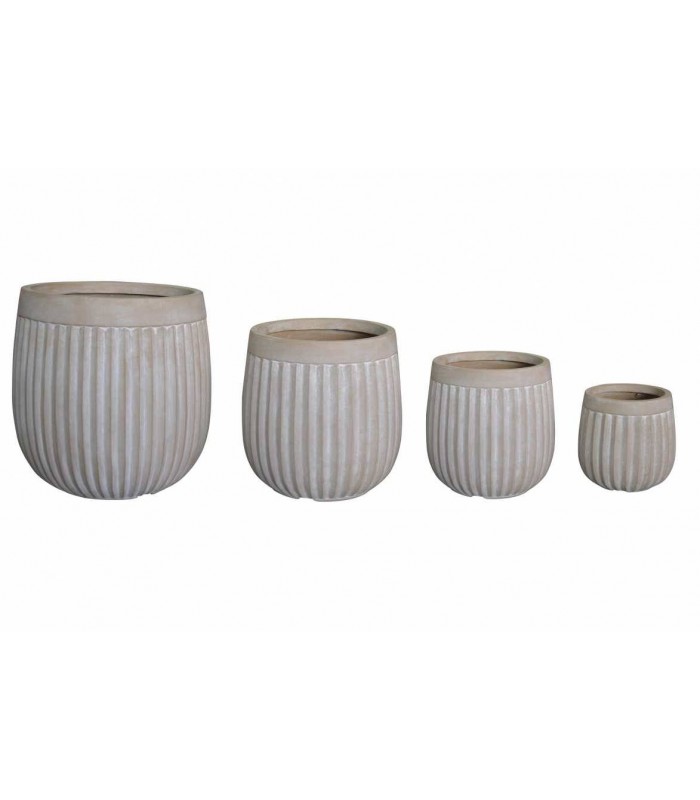 MACETERO MAGNESIA FIBRA VIDRIO Ø38*42h Cm MC-224653