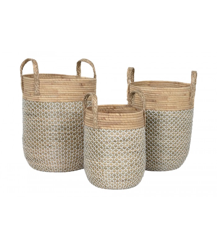 CESTA JUNCO Ø31*38h Cm DC-214597