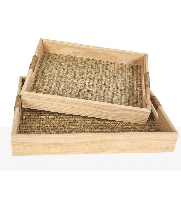 BANDEJA MADERA 40*30 85-77