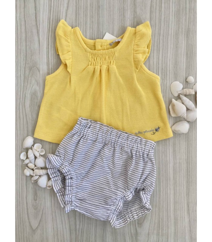 CONJ.CAMISETA+CUBREPAÑAL ABRAZO 3612/3112S22