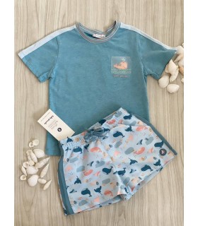 CONJ.CAMISETA+BOXER SERENA 3671/3871S22