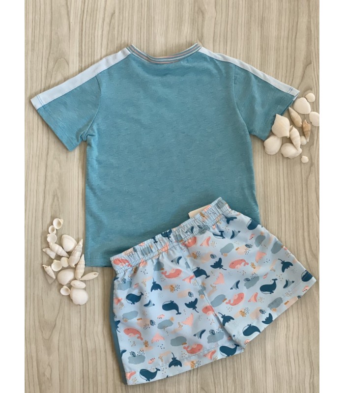 CONJ.CAMISETA+BOXER SERENA 3671/3871S22