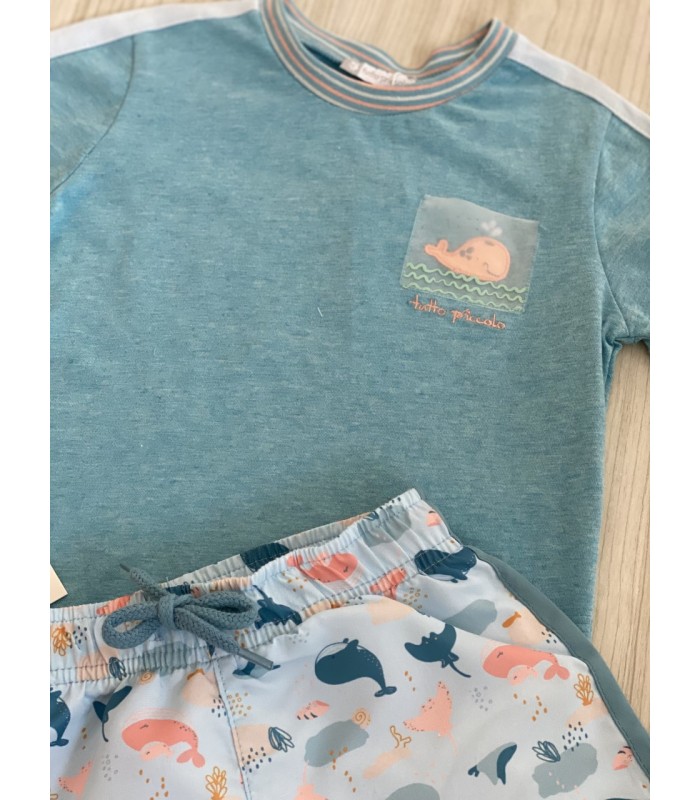 CONJ.CAMISETA+BOXER SERENA 3671/3871S22