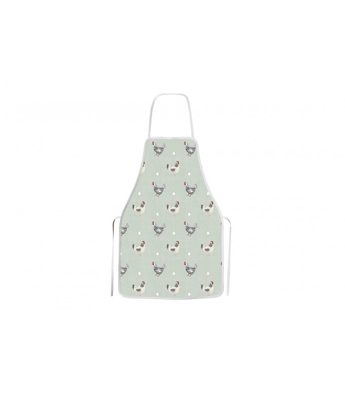 DELANTAL ANTIMANCHAS GALLINA 72*83