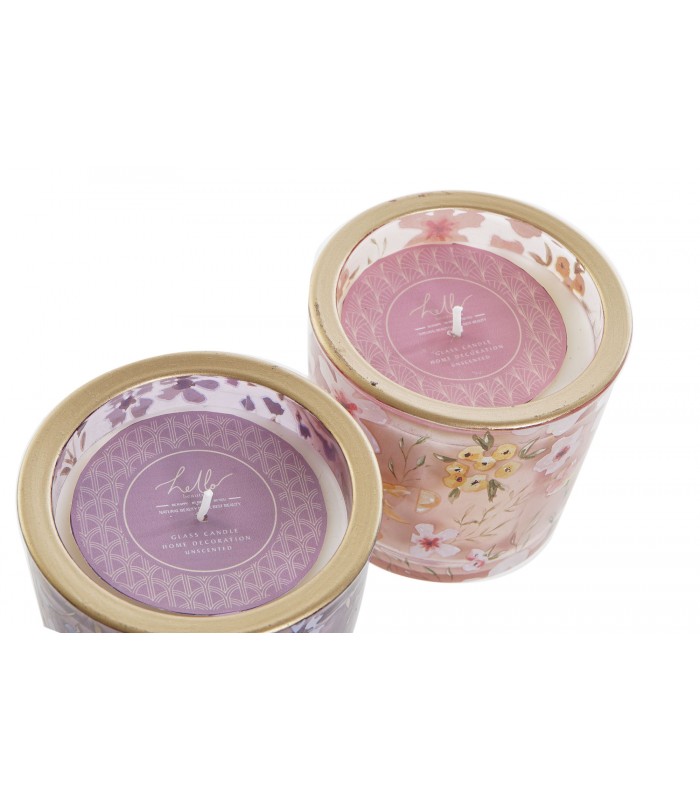 VELA EN CRISTAL 9*10CM 230GR VE-191987