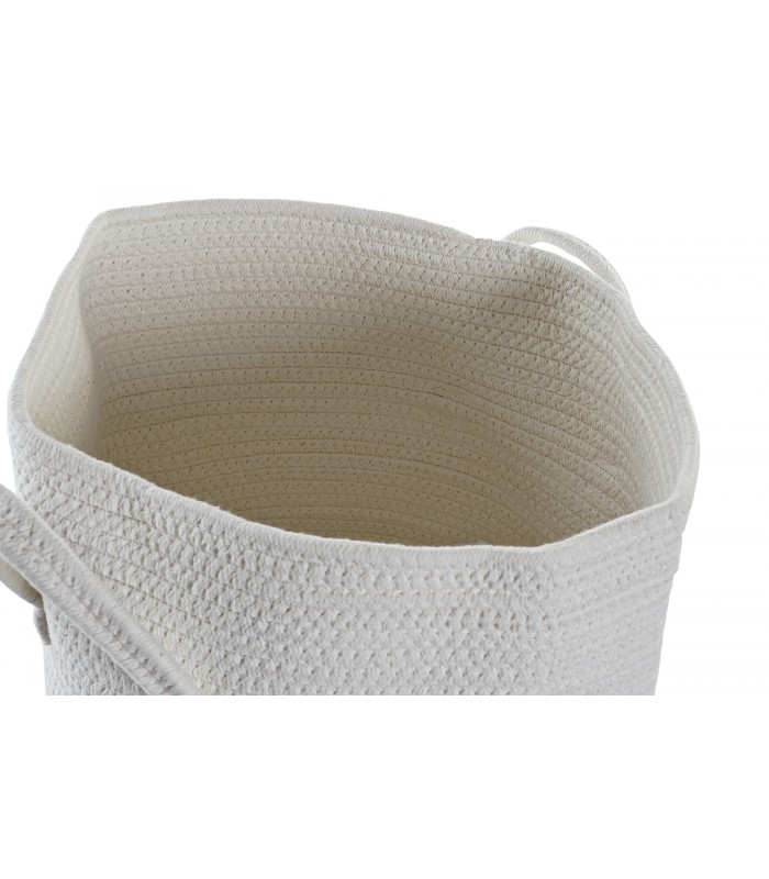 CESTO ROPA ALGODON 34*34*52CM DC-194266