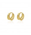 PENDIENTES ARO 10MM PLATA PE528