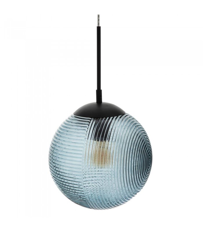 LAMPARA AZUL 25*25*43.40CM 153616