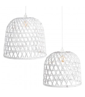 LAMPARA BAMBU 48*48*43CM 106045