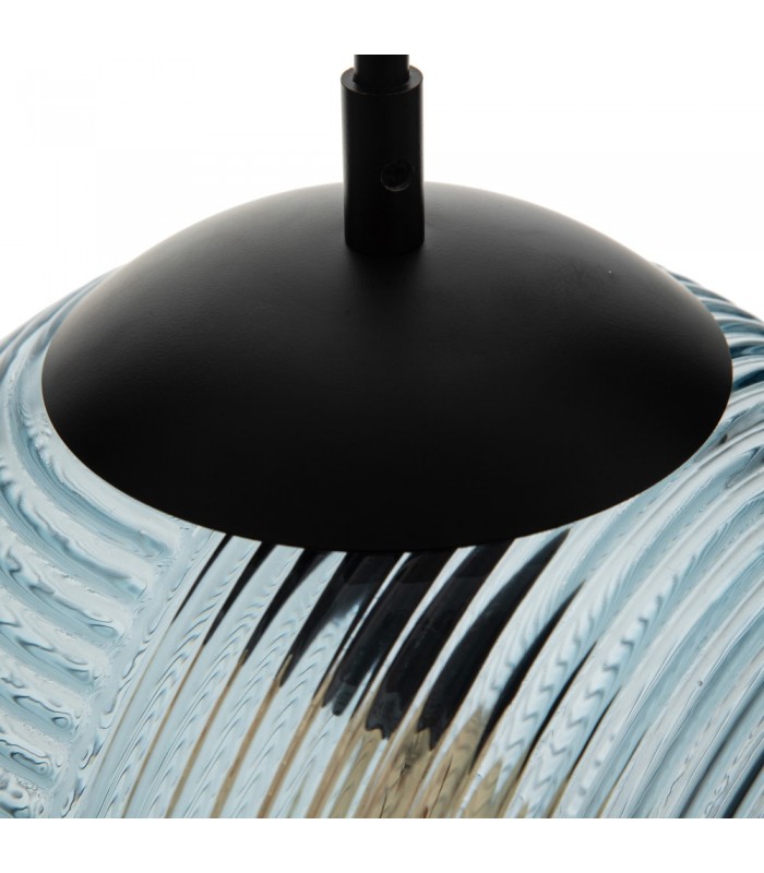 LAMPARA AZUL 25*25*43.40CM 153616