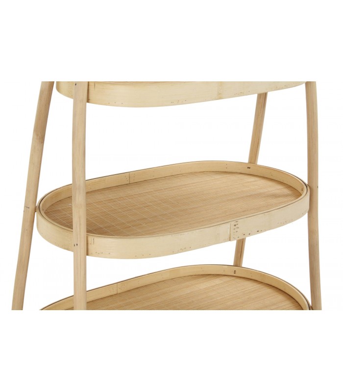 BANDEJA DECORACION BAMBU 41*26*62CM NATURAL BD-189064