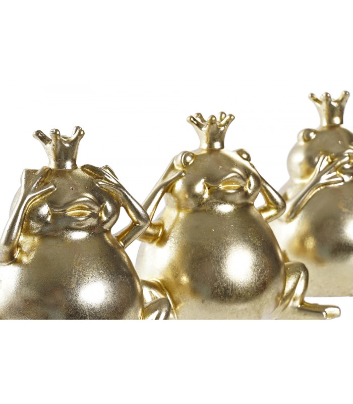 SET/3 RANAS RESINA 14*8*12CM FD-195177