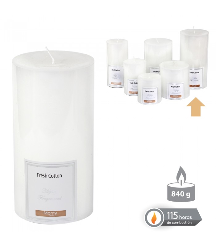 VELA CILINDRICA 8.70*17CM 131050/61/06