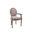 SILLA MADERA ROSA 55*46*95CM MB-188001