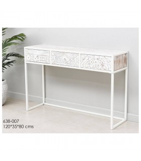 CONSOLA NAPOLES 120*35*80CM 638-007