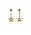 PENDIENTES PLATA ESTRELLA PE502