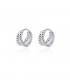 PENDIENTES ARO 10MM PLATA PE528