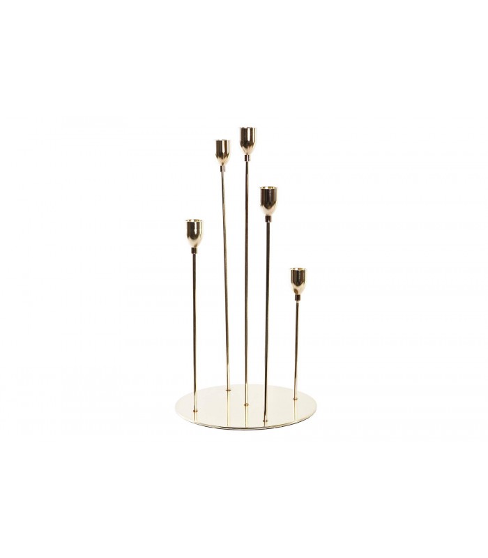 CANDELABRO 5 VELAS 20*38CM PV-198890