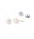 PENDIENTES ACERO BPE931 PERLA 8MM