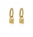 PENDIENTES ACERO BPE896