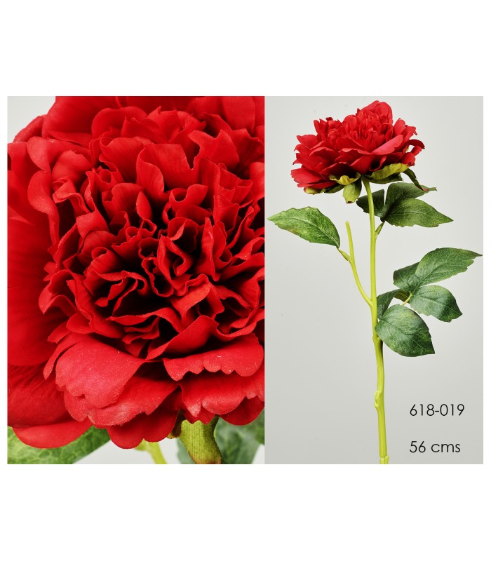 PEONIA TACTO REAL 56CM 618-016/7/8/20