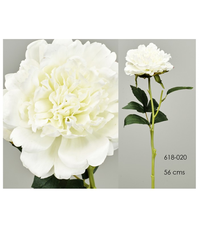 PEONIA TACTO REAL 56CM 618-016/7/8/20