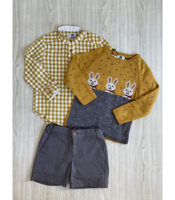 CONJ.CAMISA+PANTALON+JERSEY 6557/60