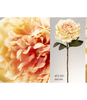 PEONIA PEACH 66CM 472-551