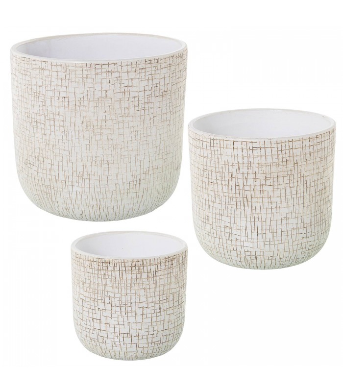 MACETERO 30CM CRAQUELADO 60828/9/32