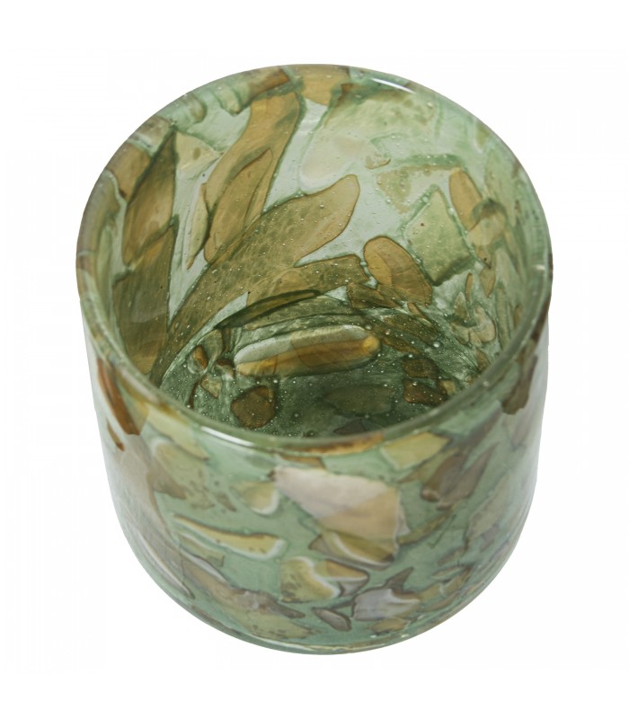 PORTAVELAS CRISTAL 10*10CM 20167