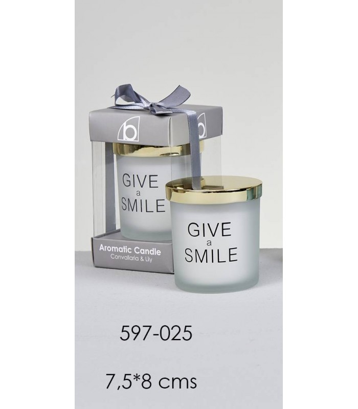 VELA PERFUMADA 7.5*8CM 597-025