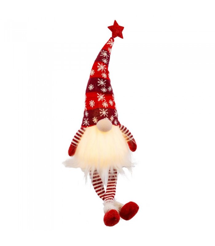PAPA NOEL C/LUCES 14*13*76CM 720522
