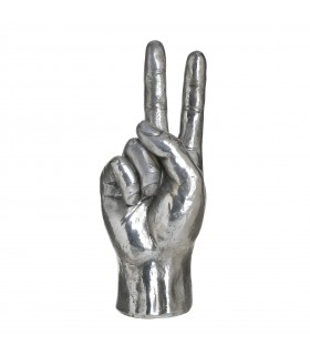 MANO PLATA 10*8*26CM 507-0318