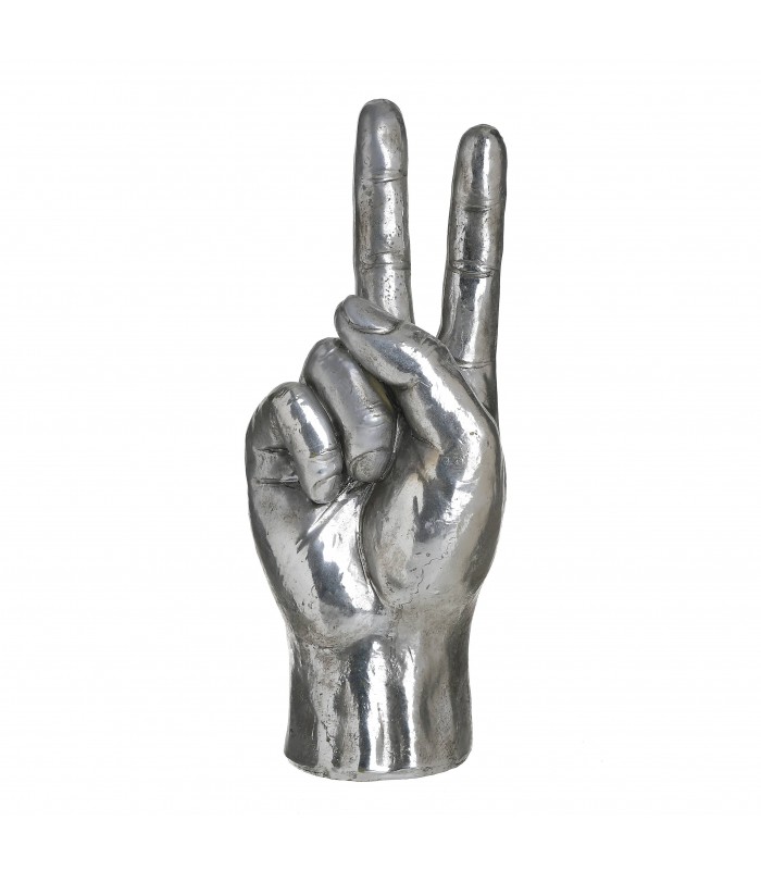 MANO PLATA 10*8*26CM 507-0318
