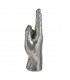 MANO PLATA 10*8*26CM 507-0318