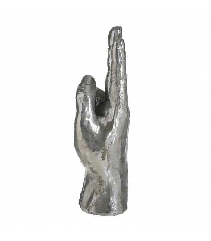 MANO PLATA 10*8*26CM 507-0318