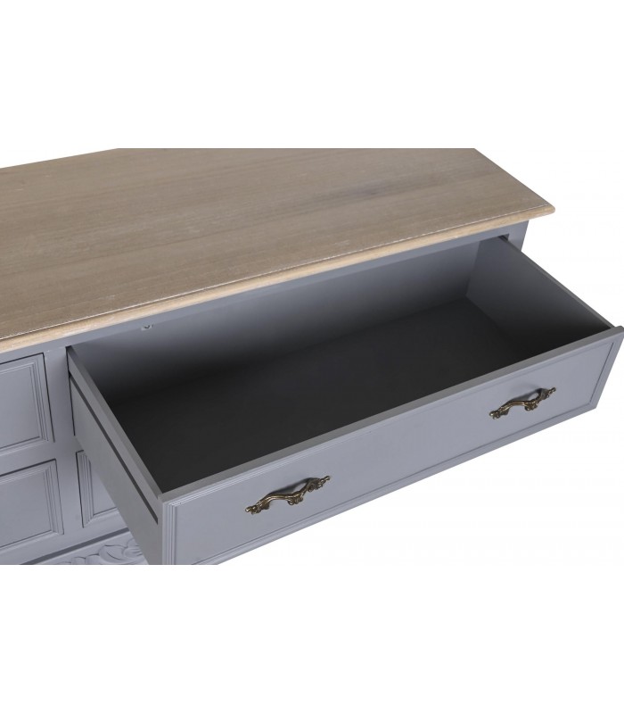 MUEBLE TV PAULOWNIA 120*40*56.5CM MB-201452