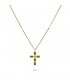COLLAR ACERO Y CIRCONITAS BCO324