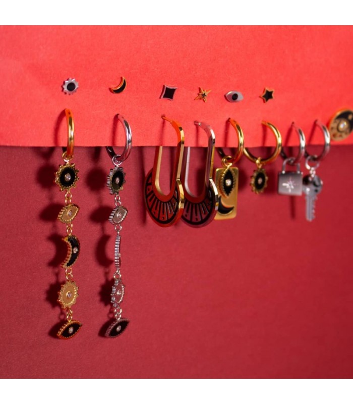 PENDIENTES ACERO BPE960